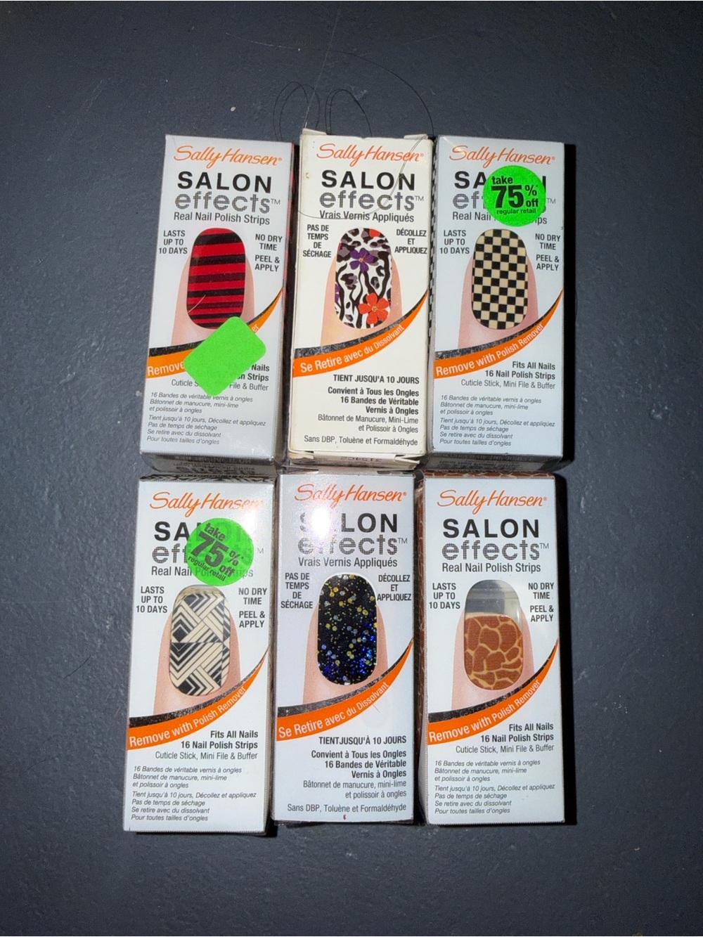 Choose 1 - Sally Hansen Salon Effects Nail Polish Strips
